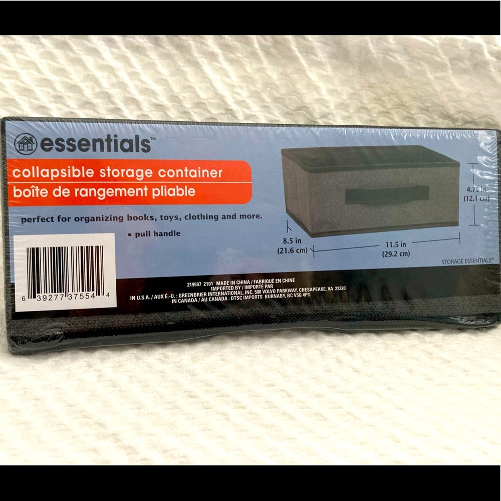 Set of 4! Essential Collapsible Storage Container